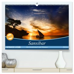 Sansibar (hochwertiger Premium Wandkalender 2024 DIN A2 quer), Kunstdruck in Hochglanz