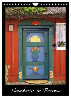 Haustüren in Prerow (Wandkalender 2024 DIN A4 hoch), CALVENDO Monatskalender