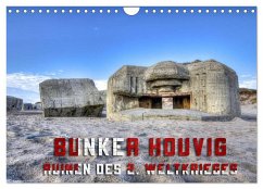 Bunker Houvig (Wandkalender 2024 DIN A4 quer), CALVENDO Monatskalender