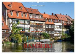 Emotionale Momente: Bamberg (Wandkalender 2024 DIN A2 quer), CALVENDO Monatskalender