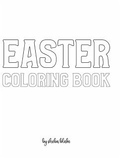 Easter Coloring Book for Children - Create Your Own Doodle Cover (8x10 Hardcover Personalized Coloring Book / Activity Book) - Blake, Sheba