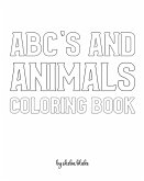 ABC's and Animals Coloring Book for Children - Create Your Own Doodle Cover (8x10 Softcover Personalized Coloring Book / Activity Book)
