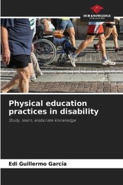 Physical education practices in disability - García, Edi Guillermo
