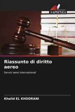 Cover Riassunto di diritto aereo