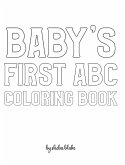 Baby's First ABC Coloring Book for Children - Create Your Own Doodle Cover (8x10 Hardcover Personalized Coloring Book / Activity Book)