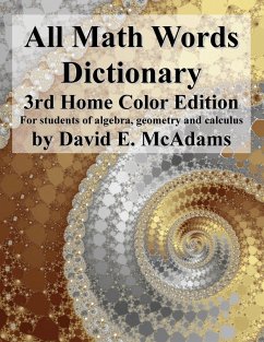 All Math Words Dictionary - McAdams, David E