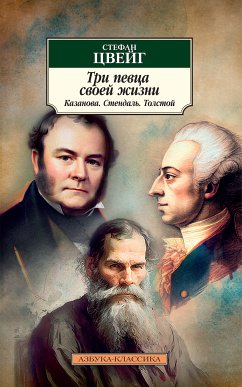 Три певца своей жизни. Казанова. Стендаль. Толстой (eBook, ePUB) - Цвейг, Стефан