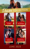 The Desire Collection June 2023: Second Time's the Charm / Her Secret Billionaire / It's Only Fake 'Til Midnight / Trapped with Temptation (eBook, ePUB)