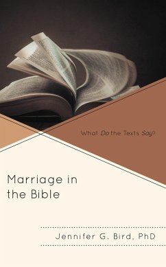 Marriage in the Bible (eBook, ePUB) - Bird, Jennifer