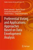 Preferential Voting and Applications: Approaches Based on Data Envelopment Analysis (eBook, PDF)