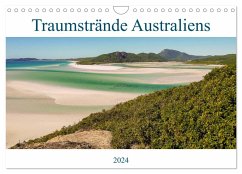 Traumstrände Australiens (Wandkalender 2024 DIN A4 quer), CALVENDO Monatskalender