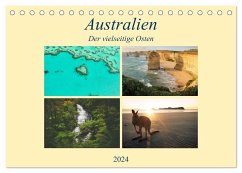 Australien - Der vielseitige Osten (Tischkalender 2024 DIN A5 quer), CALVENDO Monatskalender
