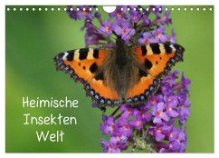 Heimische Insekten Welten (Wandkalender 2024 DIN A4 quer), CALVENDO Monatskalender
