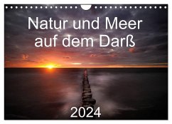 Natur und Meer auf dem Darß (Wandkalender 2024 DIN A4 quer), CALVENDO Monatskalender