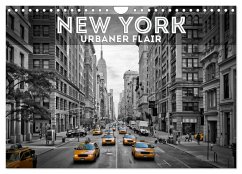 NEW YORK Urbaner Flair (Wandkalender 2024 DIN A4 quer), CALVENDO Monatskalender