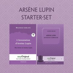 Arsène Lupin (with 3 MP3 audio-CDs) - Starter-Set - French-English, m. 3 Audio-CD, m. 2 Audio, m. 2 Audio, 2 Teile - Leblanc, Maurice