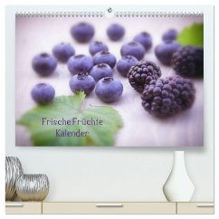 Frische Früchte Kalender (hochwertiger Premium Wandkalender 2024 DIN A2 quer), Kunstdruck in Hochglanz