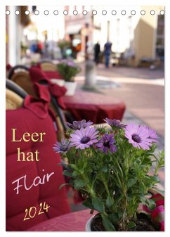 Leer hat Flair / Geburtstagskalender (Tischkalender 2024 DIN A5 hoch), CALVENDO Monatskalender