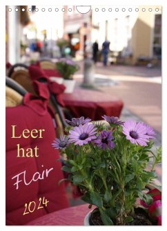 Leer hat Flair / Geburtstagskalender (Wandkalender 2024 DIN A4 hoch), CALVENDO Monatskalender - Hebgen, Peter