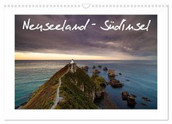 Neuseeland - Südinsel (Wandkalender 2024 DIN A3 quer), CALVENDO Monatskalender