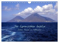 Die Liparischen Inseln (Wandkalender 2024 DIN A4 quer), CALVENDO Monatskalender - Bildarchiv, Geotop
