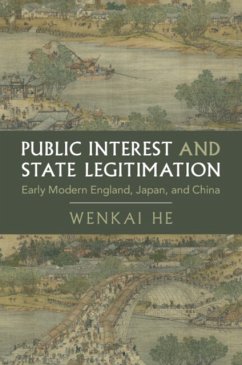 Public Interest and State Legitimation - He, Wenkai (Hong Kong University of Science and Technology)