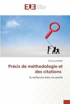 Précis de méthodologie et des citations - KAZADI, Christian