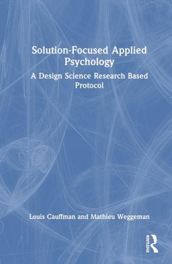 Solution-Focused Applied Psychology - Cauffman, Louis; Weggeman, Mathieu