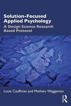 Solution-Focused Applied Psychology - Cauffman, Louis; Weggeman, Mathieu