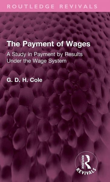 The Payment of Wages