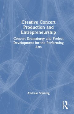 Creative Concert Production and Entrepreneurship - Sonning, Andreas
