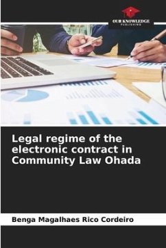 Legal regime of the electronic contract in Community Law Ohada - CORDEIRO, BENGA MAGALHAES RICO