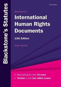 Blackstone's International Human Rights Documents - Bisset, Alison