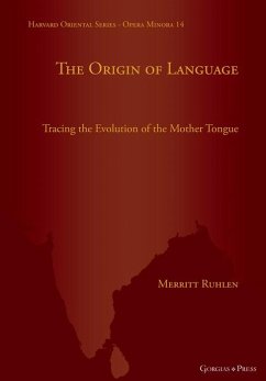 The Origin of Language (eBook, PDF) - Ruhlen, Merritt