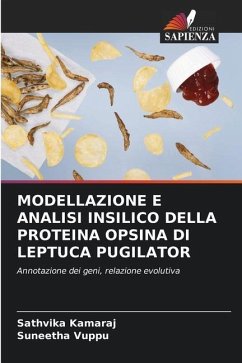 MODELLAZIONE E ANALISI INSILICO DELLA PROTEINA OPSINA DI LEPTUCA PUGILATOR - Kamaraj, Sathvika;Vuppu, Suneetha