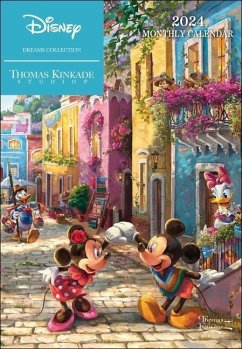 Disney Dreams Collection by Thomas Kinkade Studios: 12-Month 2024 Monthly Pocket - Thomas Kinkade Studios; Kinkade, Thomas
