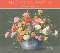 Marjolein Bastin Nature's Inspiration 2024 Deluxe Wall Calendar with Print - Bastin, Marjolein