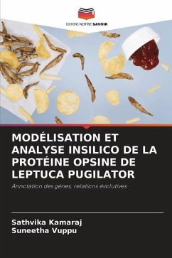 MODÉLISATION ET ANALYSE INSILICO DE LA PROTÉINE OPSINE DE LEPTUCA PUGILATOR - Kamaraj, Sathvika;Vuppu, Suneetha