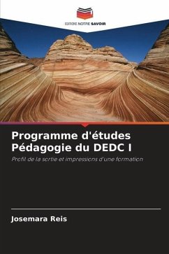 Programme d'études Pédagogie du DEDC I - Reis, Josemara