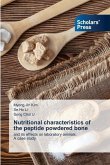 Nutritional characteristics of the peptide powdered bone