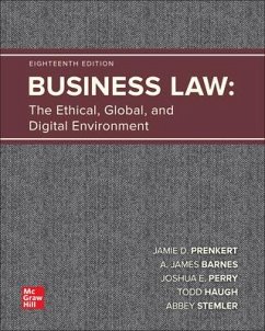 Loose Leaf for Business Law - Prenkert, Jamie Darin; Barnes, A James; Perry, Joshua E; Haugh, Todd; Stemler, Abbey