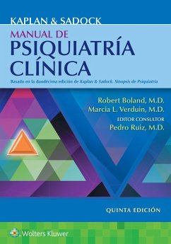 Kaplan y Sadock. Manual de psiquiatria clinica - Boland, Robert; Verduin, Marcia