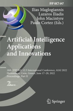 Artificial Intelligence Applications and Innovations