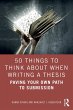 50 Things to Think About When Writing a... - Bild 1