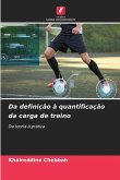 Da definição à quantificação da carga de treino