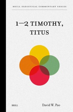 1-2 Timothy, Titus - W Pao, David