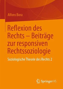 Cover Reflexion des Rechts - Beiträge zur responsiven Rechtssoziologie (eBook, PDF)