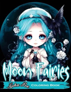 Moon Fairies: Magical Moon Fairies: Enchanting Coloring Pages for Kids and Adults - Perfect for Relaxation and Creativity - Poe, Luka