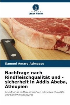 Nachfrage nach Rindfleischqualität und -sicherheit in Addis Abeba, Äthiopien - Admassu, Samuel Amare