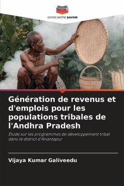 Génération de revenus et d'emplois pour les populations tribales de l'Andhra Pradesh - Galiveedu, Vijaya Kumar